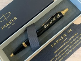 Шариковая ручка Parker IM Core- Brushed Metal GT