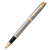 Ручка роллер Parker IM Core- Brushed Metal GT